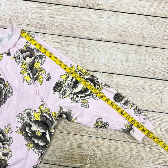 Free People Pink Floral Sweatshirt - Picture 4 of 5